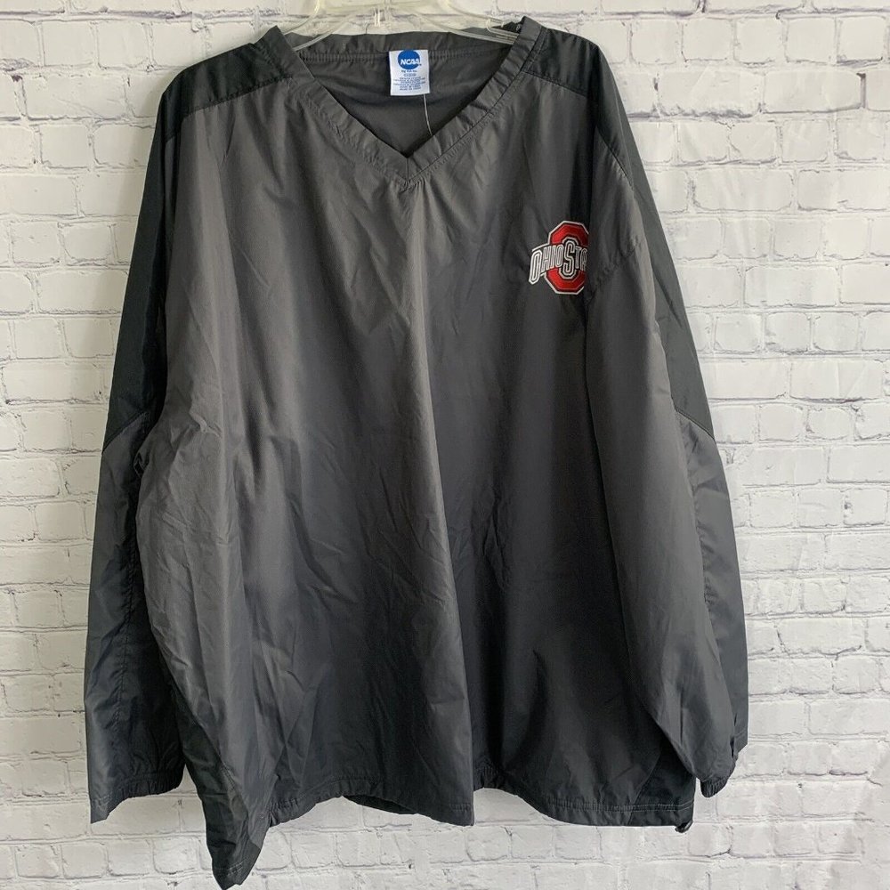Ohio State Buckeyes Ncaa Pullover Jacket Size 2xl… - image 1